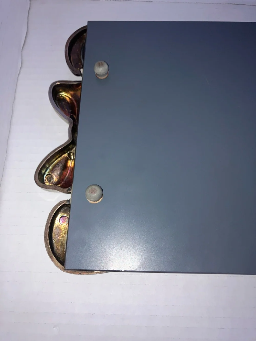 Vintage Godinger Silver Bow Mirror Vanity Tray‎ 8x16 Inches